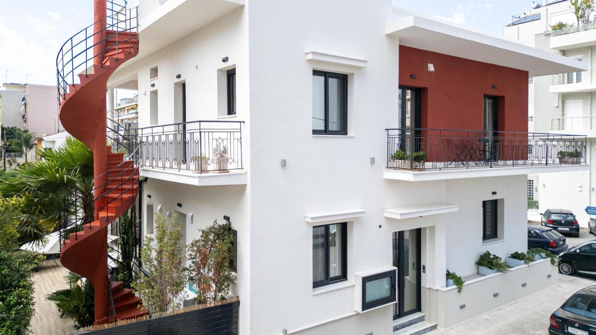 Angelinas Quarters - Kalamata Mediterranean Villas ภายนอก รูปภาพ